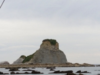 DSC9094 DxO  Ilot de Loya. Flysch gréseux d&#39;Hendaye surmonté d&#39;un banc H9.