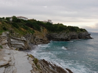 DSC9189 DxO  Dernière étape au nord de Saint -Jean -de -Luz : le flysch plissé.