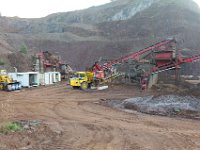 DSC1549 DxO  Arrêt 1 : Lanthenas au nord-ouest du Puy, la carrière Garnier Pierre et fils, exploitation de pouzzolanes