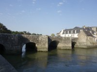 DSC6814  Le premier pont en pierre est érigé au XIII ème siècle. Celui-ci date du XVII ème.