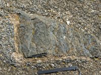 DSC2057 DxO  Une enclave : le gneiss de l'encaissant dans le granite