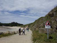 DSC0048  Chemin d'accès à la plage de Kerhornou par le sud
