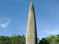 DSC2084 DxO  Il serait le plus haut menhir de France encore debout : 10 m (12 m avant sa décapitation par la foudre).