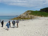 DSC2101 DxO  Arrêt 3 : l'anse de Porz-Trévigné. On recherche les traces du CNA, cisaillement nord-armoricain.