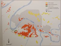 DSC2468 DxO  Carte des carrières de Paris et de sa proche banlieue (d&#39;après un document de l&#39;IGC- panneau de l&#39;exposition)