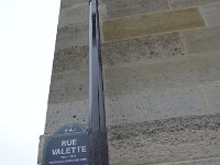 DSC2212  Murs de la Bibliothèque Sainte Geneviève en calcaire lutétien- Eocène