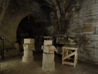 Travaux de tailleurs de pierre.