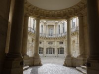 La cour intérieure. L&#39;hôtel a été restauré de 2000 à 2003.